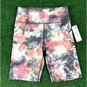 Calvin Klein Performance Tie Dye Athletic‎ Stretch Shorts Womens Size Small